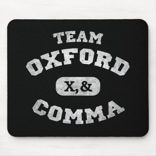 Mousepad Equipe Oxford Comma 819 (Frente)