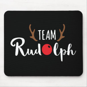 Mousepad Equipe Rudolph Christmas Motif