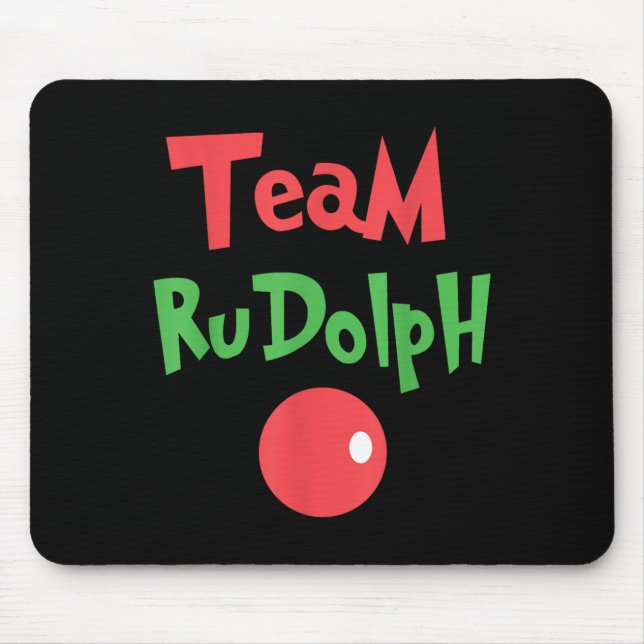 Mousepad Equipe Rudolph - Rudolph A Rena Luzidia  (Frente)