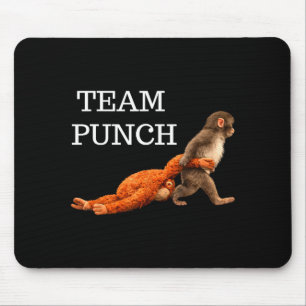 Mousepad Equipe soca bebê macaco soca tendência meme gráfic