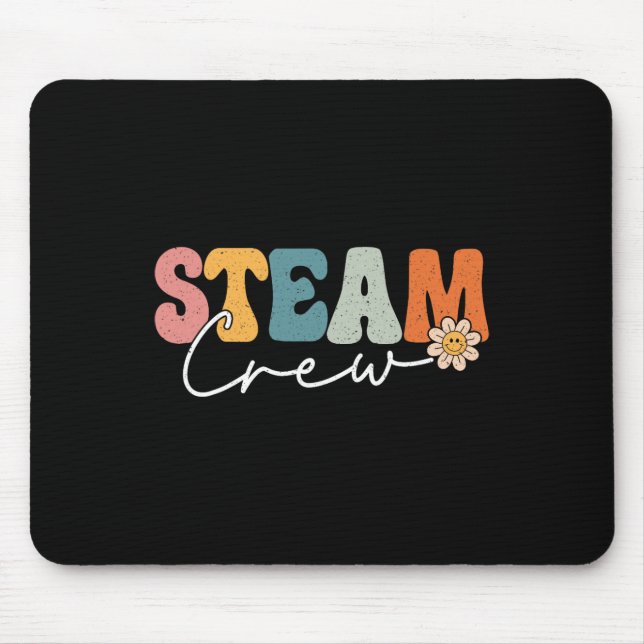 Mousepad Equipe Steam Ck Para Escola Ciência Engenharia Tec (Frente)