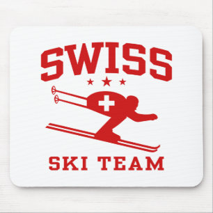 Mousepad Equipe suíça do esqui