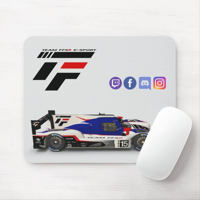 Mousepad Equipe Tapis de souris FFSR (Com mouse)