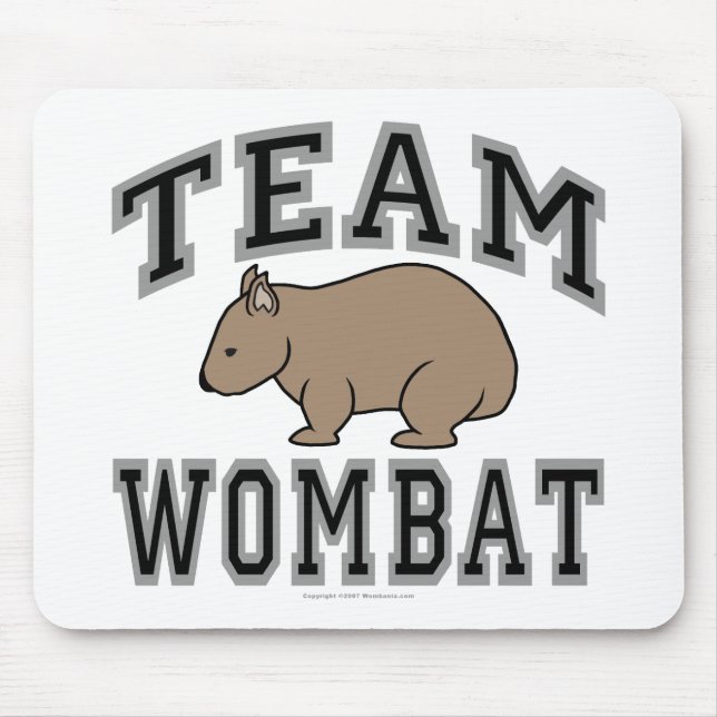 Mousepad Equipe Wombat V (Frente)