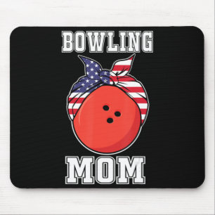 Mousepad Equipes de boliches Jogadores MOM e Presente para
