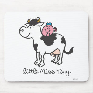 Mousepad Equitação pequena da vaca da senhorita Minúscul
