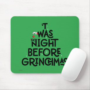 Mousepad Era a Noite Antes do Grinchmas