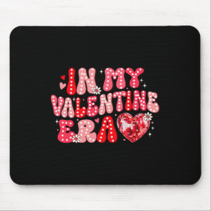 Mousepad Era do Disco do Dia dos Namorados Coração Na Era d