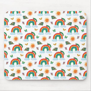 Mousepad Eric Carle   Lagarta à Borboleta Arco-Íris