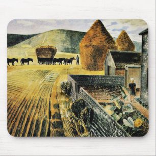 Mousepad Eric Ravilious - Furlongs,