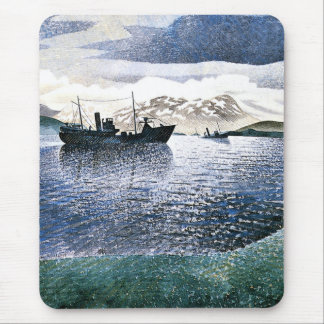 Mousepad Eric Ravilious - Norway, magic realism,