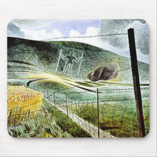 Mousepad Eric Ravilious - O Gigante Wilmington,