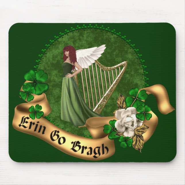 Mousepad Erin vai irlandês de Bragh (Frente)