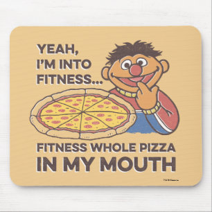 Mousepad ErnieSim, eu sou fitness