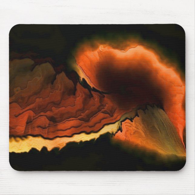 Mousepad Erupção vulcânica (Frente)