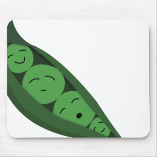 Mousepad Ervilhas felizes