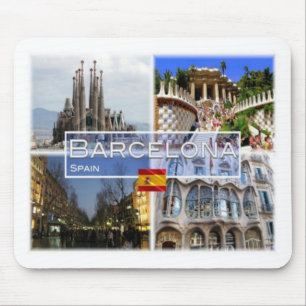 Mousepad ES Espana - Espanha - Barcelona - Sagrada Família