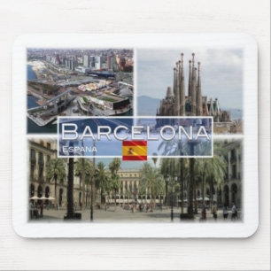 Mousepad ES Espana - Espanha - Barcelona - Sagrada Família
