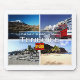 Mousepad ES Espanha - Espana - Ilhas Canárias - Tenerife -