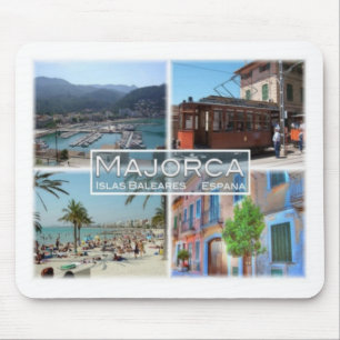 Mousepad ES Espanha - Ilhas Baleares - Maiorca -