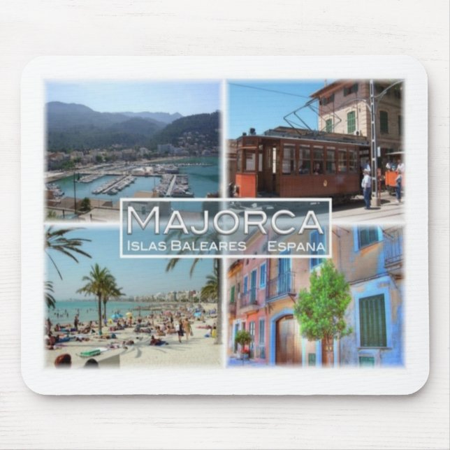 Mousepad ES Espanha - Ilhas Baleares - Maiorca - (Frente)