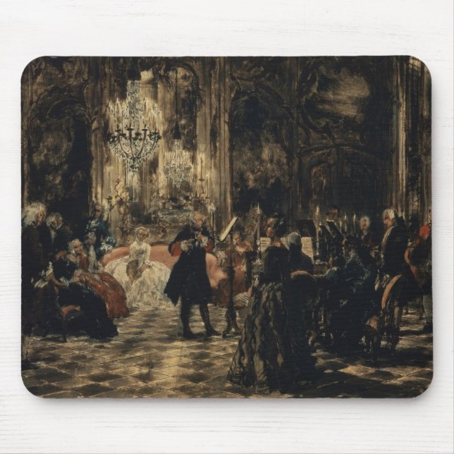 Mousepad Esboço para o concerto da flauta, 1852 (Frente)