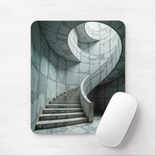 Mousepad Escadaria Espiral Magnífica Marble