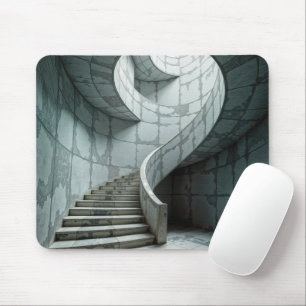 Mousepad Escadaria Espiral Magnífica Marble