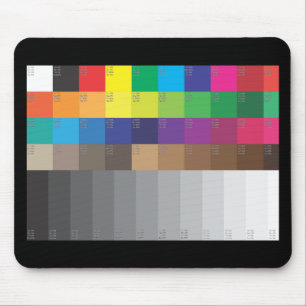 MOUSEPAD ESCALA DO COMUTADOR DE CORES E CINZAS