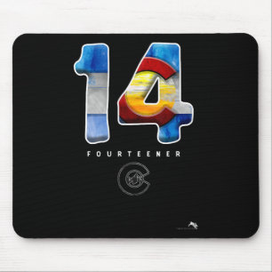 Mousepad Escalada de Montanha 14er Colorado - Fourteener