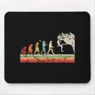 Mousepad Escalada de Pedra Escalando Clima de Vintagem Huma