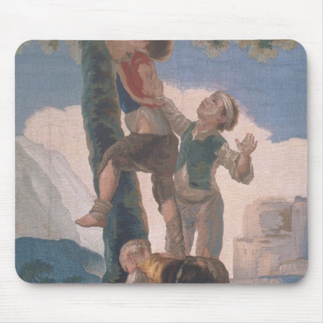 Mousepad Escalada dos meninos de Francisco Jose de Goya y (Frente)