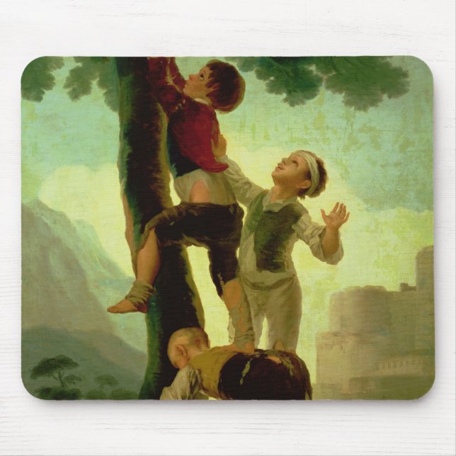 Mousepad Escalada dos meninos de Francisco Jose de Goya y (Frente)