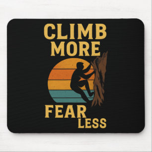 Mousepad Escalade Mais, Tema Menos – Aventura de Escalada e