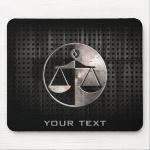 Mousepad Escalas de Justiça Enroscadas