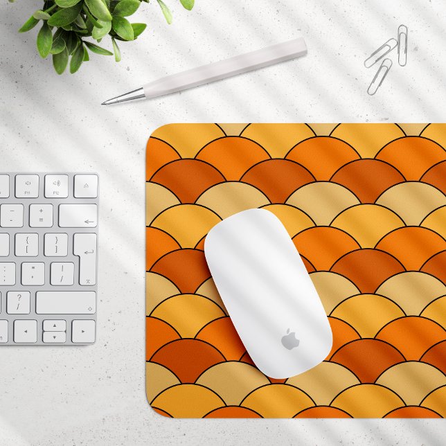 Mousepad Escamas de Dragão, Ventoinhas, Ondas, Seigaiha, La (Criador carregado)