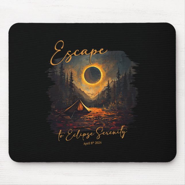 Mousepad Escape Total De Camisa Eclipse Solar Para Eclipse  (Frente)