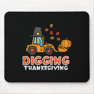 Mousepad Escavador de Ação de Graças Caiba-Touro