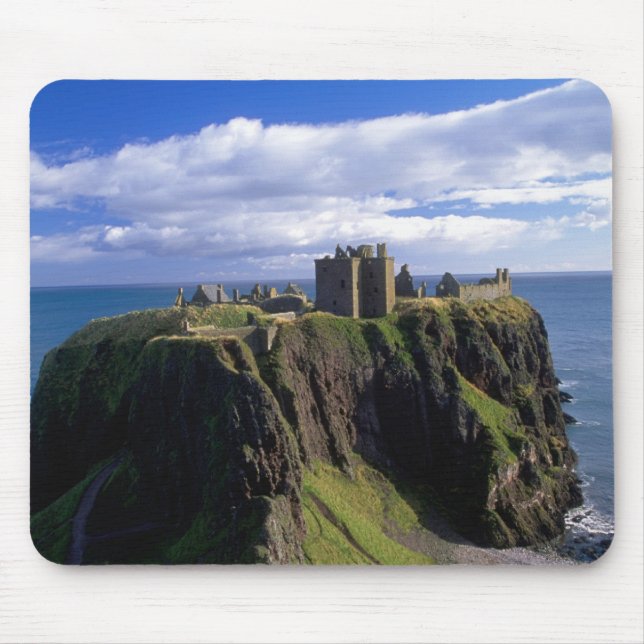 Mousepad Escócia, Aberdeen. Castelo de Dunnotar. (Frente)