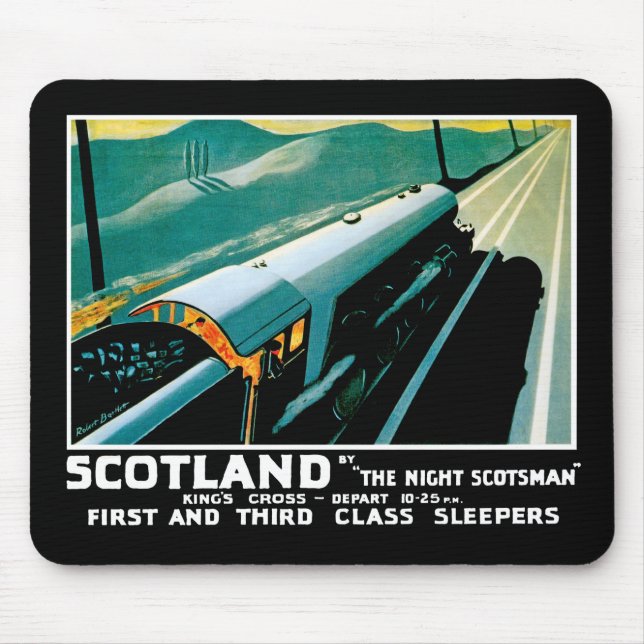 Mousepad Escócia por The Night Scotsman (Frente)