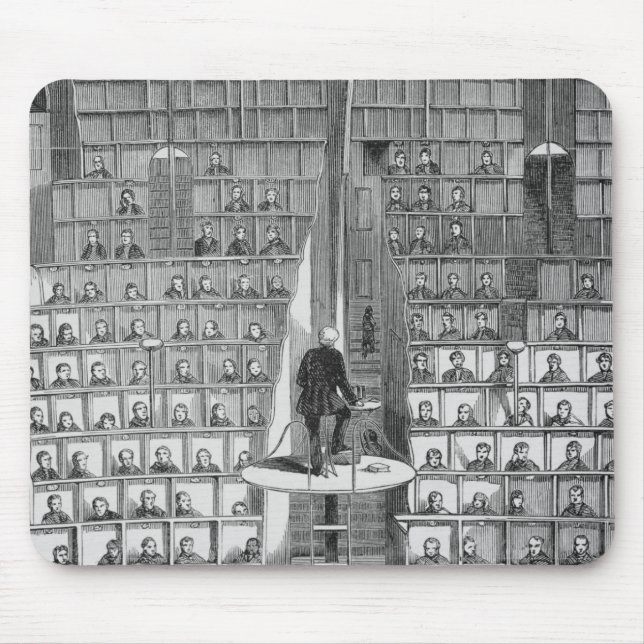 Mousepad Escola adulta na capela, no sistema separado (Frente)