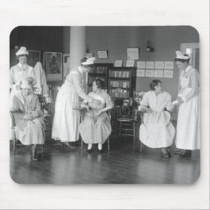 Mousepad Escola de cuidados, 1900s adiantados