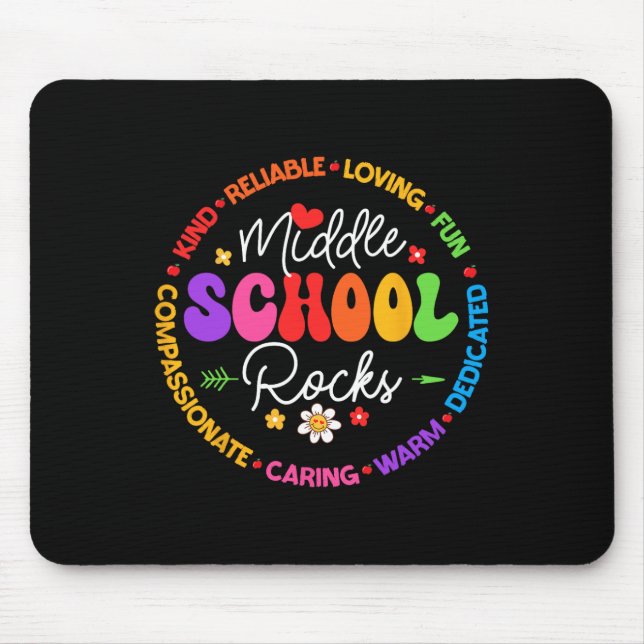Mousepad Escola de Ensino Fundamental Balança de Volta às A (Frente)