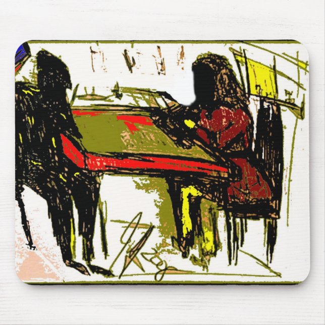 Mousepad escola de meninas soldados (Frente)