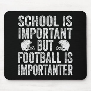 Mousepad Escola É Importante Futebol É Pegada Importante