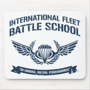 Mousepad Escola internacional Ender da batalha da frota