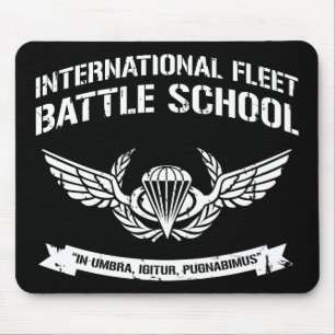Mousepad Escola internacional Ender da batalha da frota