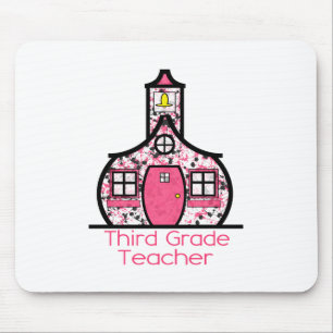 Mousepad Escola terceiro grau do Splatter da pintura do