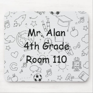 Mousepad Escolas Elementares Personalizadas de Professores