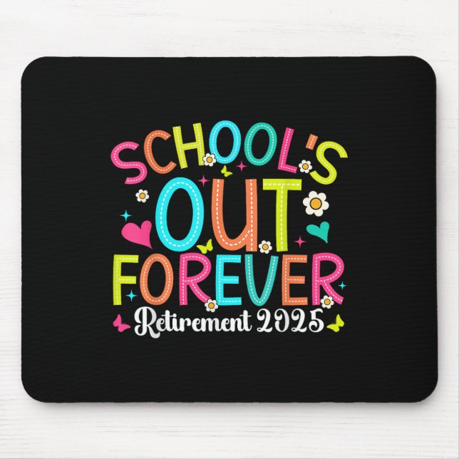 Mousepad Escolas Fora do Professor Reformado 2025 Groovy Re (Frente)